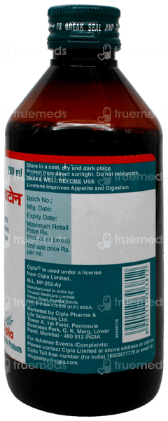 Livetone Syrup 200Ml